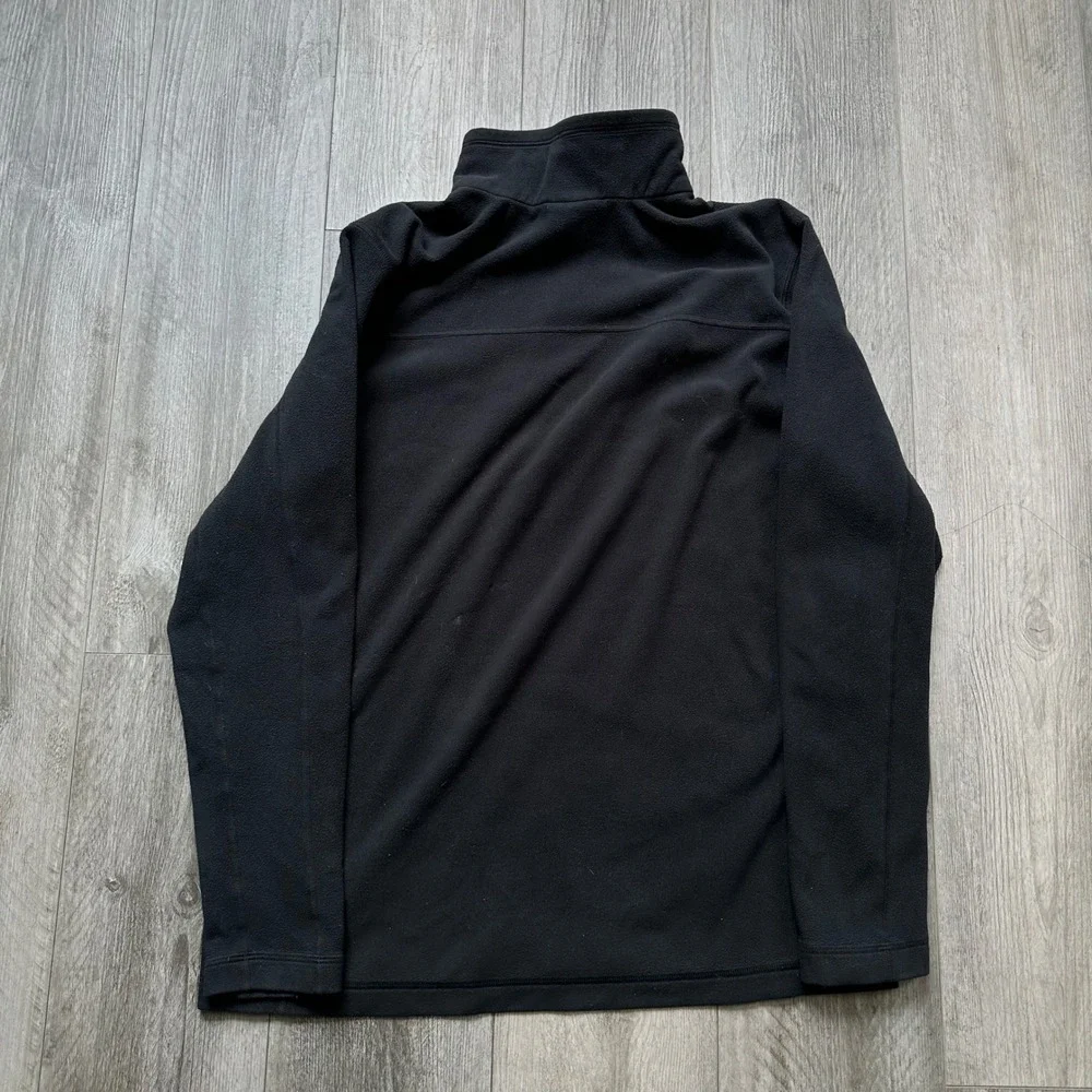 Patagonia Men's Size L Black 1/4 Zip Fleece Pullover Better sweater Pullover